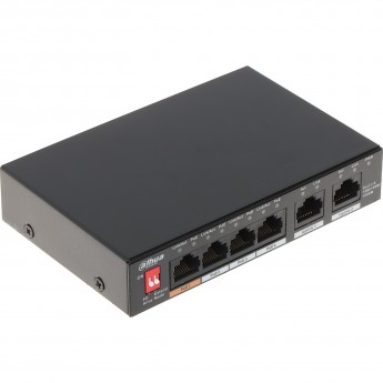 4-портовый коммутатор DAHUA DH-PFS3006-4ET-60-V2