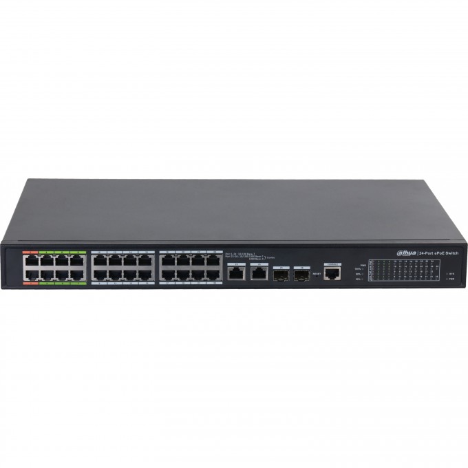 Dahua dh pfs3226 24et. Dahua DH-lr2226-24et-360. POE-инжектор Dahua DH-lr1002